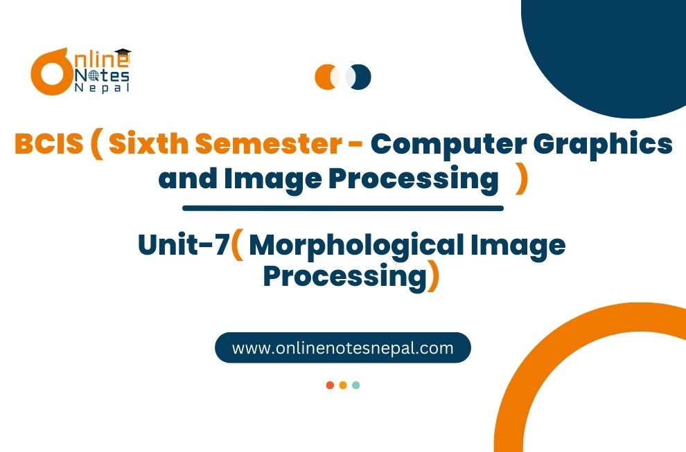 Morphological Image Processing Photo